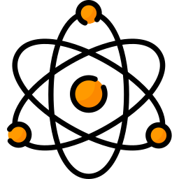 Énergie atomique Icône