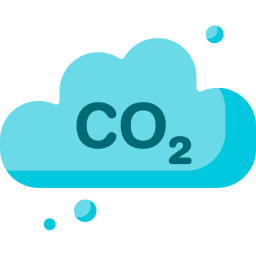 Dióxido de carbono icono
