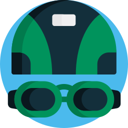 Swimming hat icon