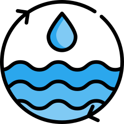 Оборотная вода иконка