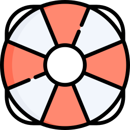 bouée de sauvetage Icône