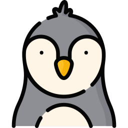 Pingüino icono