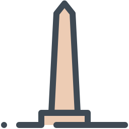 Монумент Вашингтона иконка