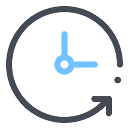 반 시계 방향 icon