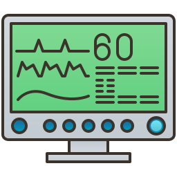 moniteur de fréquence cardiaque Icône