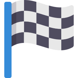 flaga wyścigu ikona