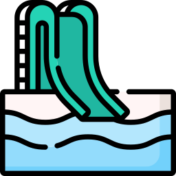 Water slide icon