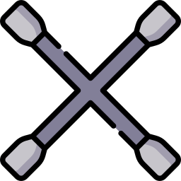 Крестообразный ключ иконка