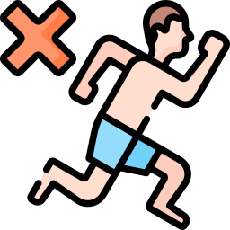 달리기 없음 icon