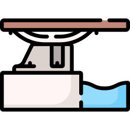 Trampolín icono