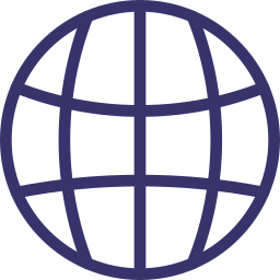sitio web icono