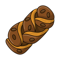 nuez pecana icono