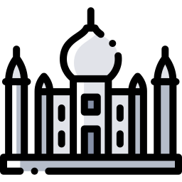 Taj mahal icon