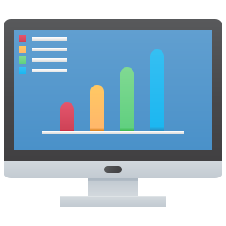 Análisis de datos icono