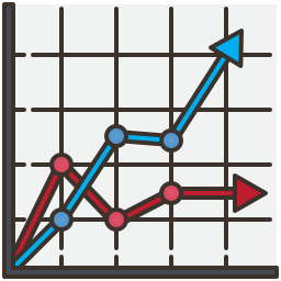 Graph report icon