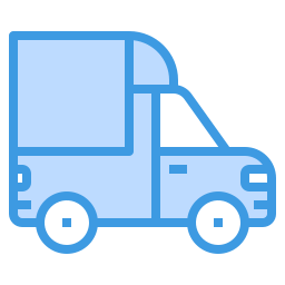 Cargo truck icon