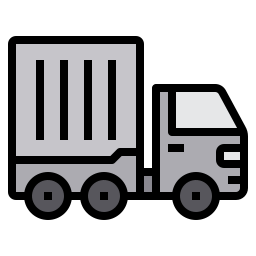 Cargo truck icon