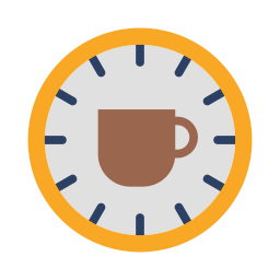 ora del caffè icona