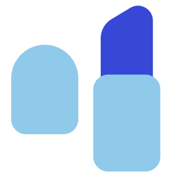 lápiz labial icono