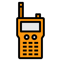 Walkie talkie icono