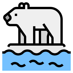 Polar bear icon