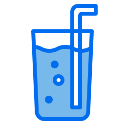Vaso de agua icono