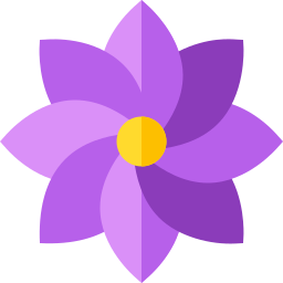 Diseño floral icono