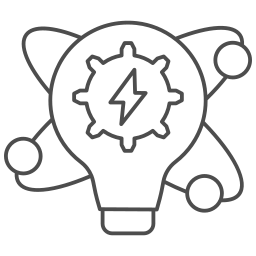 configuración de energía icono