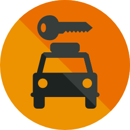 Rent a car icon