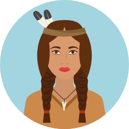 amerikanischer ureinwohner icon