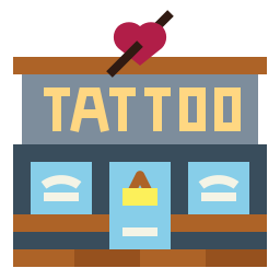 studio tatuażu ikona