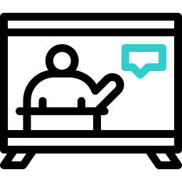 televisor icono