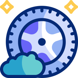 neumático icono