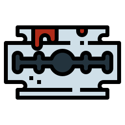 Razor blade icon