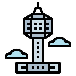 Park tower icon