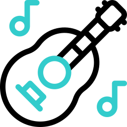 guitarra icono