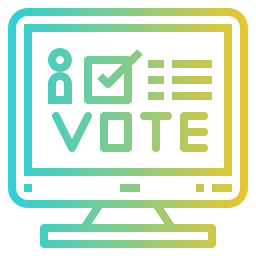 Votación online icono
