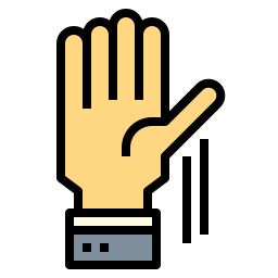 Raise hand icon