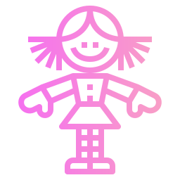 Muñeca icono
