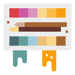 Painting palette icon