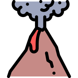 Vulcão Ícone