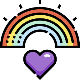 Arco iris icono