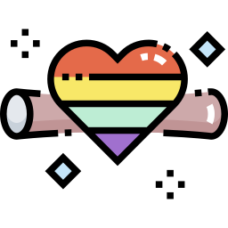 Same sex marriage icon