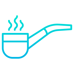 Smoking pipe icon