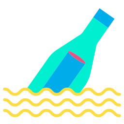 Message in a bottle icon