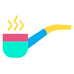 Smoking pipe icon