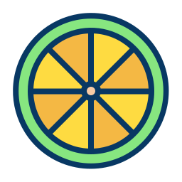 Rodaja de limón icono
