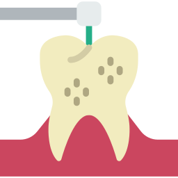 Taladro dental icono