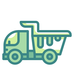 Dump truck icon