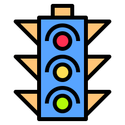 feu de circulation Icône